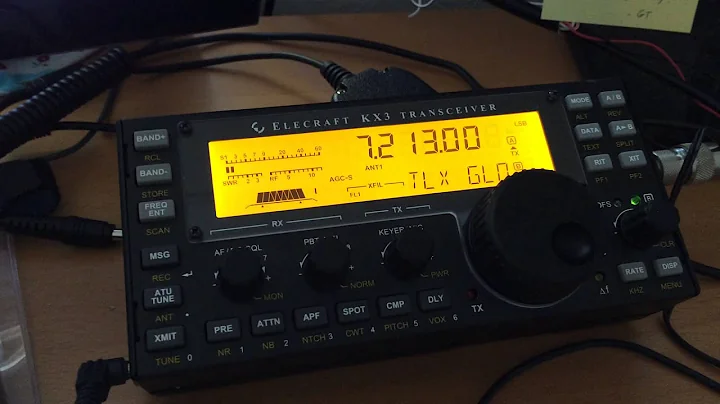 Don't use the Drobo power supply with the Elecraft KX3