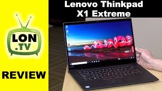 Lenovo ThinkPad X1 Extreme Review - 15.6