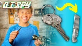 How to Open a Locked Door! (DIY Key Copier)  | D.I.SPY