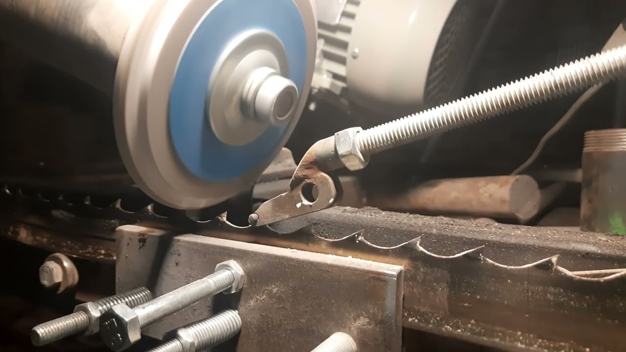 bruska pilových pásu domácí výroby