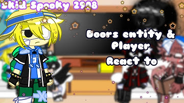 ||GC||Doors entity & Player||react to||this vid is a bit boring.-.