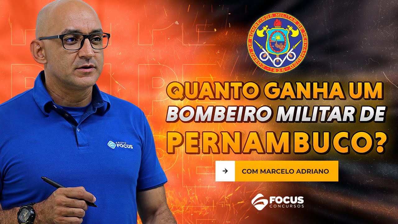 Quanto ganha um SOLDADO do Corpo de Bombeiros de Pernambuco? - YouTube