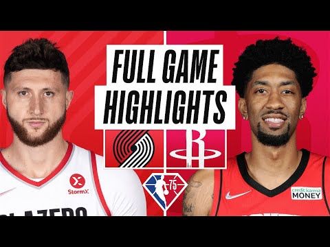 Game Recap: Trail Blazers 125, Rockets 110