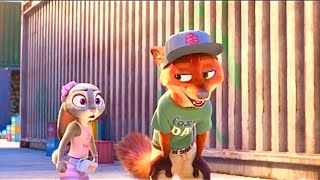 Undercover Gate Check Scene Zootopia 2 2025 Movie Clip Hd