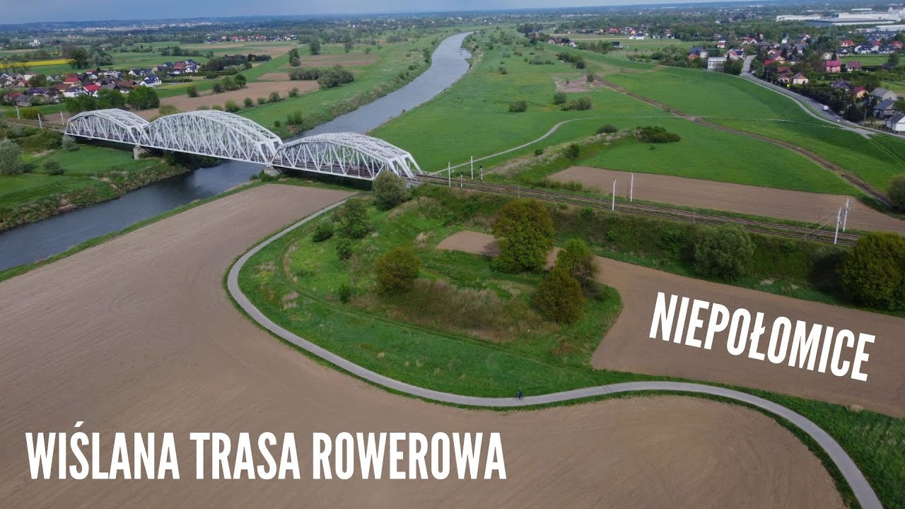 Trasa Rowerowa R7 Wiślana Trasa Rowerowa - Niepołomice - YouTube