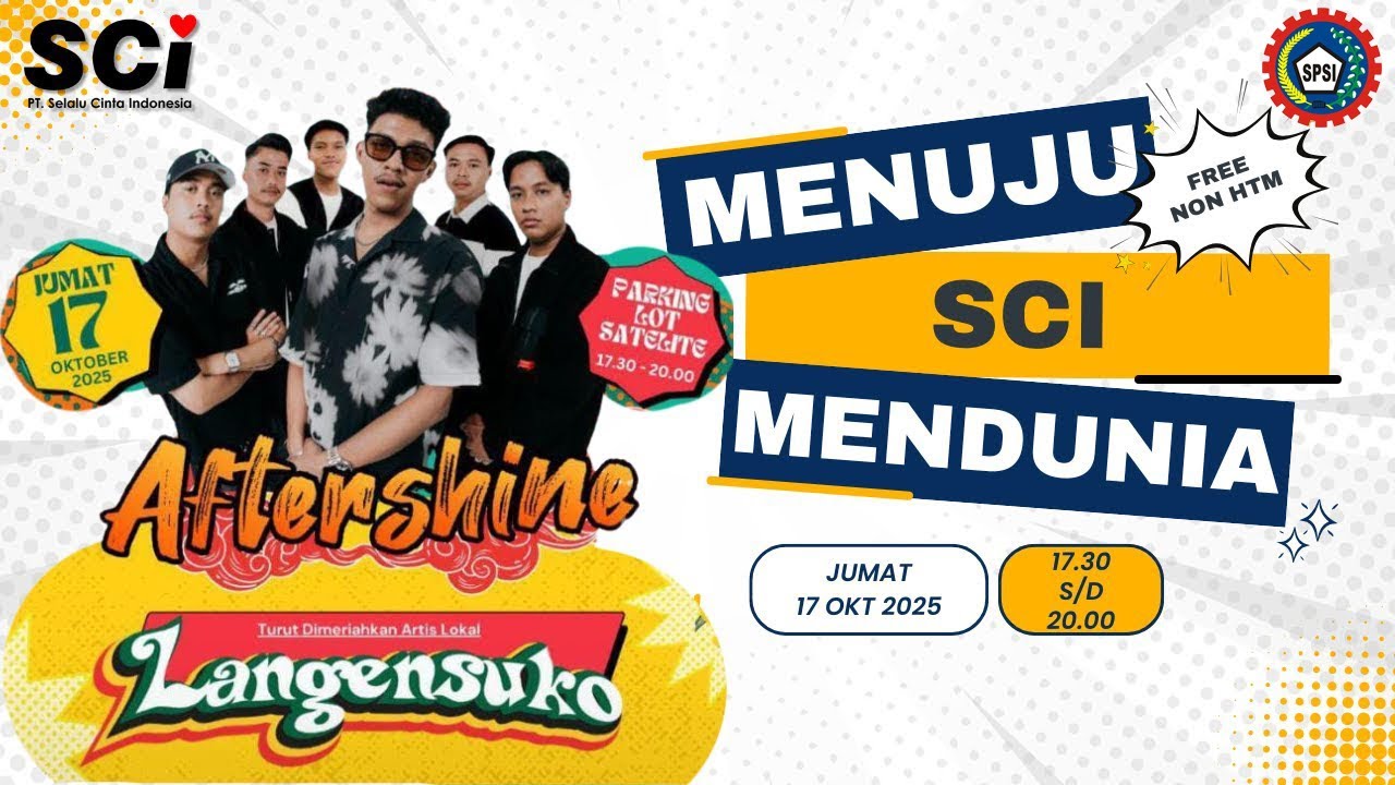 SCi Music Phoria #2 | Menuju SCi Mendunia | Langensuko | Aftershine