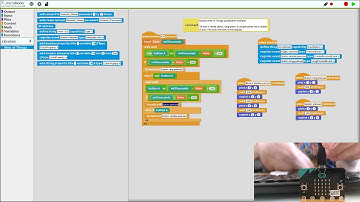 Triggering Mozilla Web of Things events from MicroBlocks