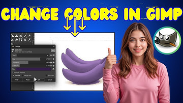 Kleur veranderen in GIMP | Stapsgewijze handleiding (2025)