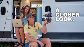 The secret life of the van life YouTuber  funding a life on the road.