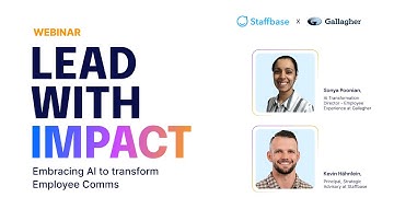 Lead with impact: Embracing AI to transform employee comms