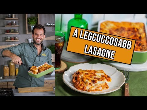 Videó: Lasagna: Kétféle Lehetőség A Töltéshez