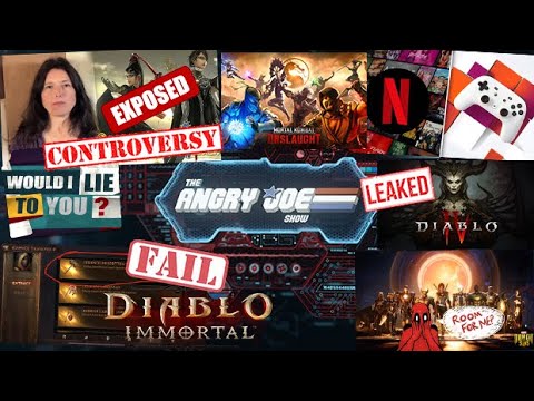 AJS News – Bayonetta 3 Controversy SHE LIED?, Netflix Cloud Gaming, Diablo Type & LEAK, MK Mobile?