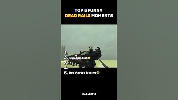 Top 5 Funniest Dead Rails Moments in Roblox 😂
