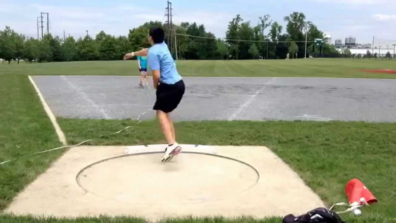 Training at York College (High School Shot Put Competition) YouTube