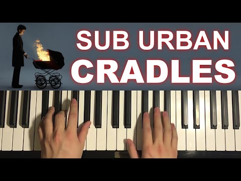 Sub Urban Cradles Piano Tutorial Lesson Youtube - sub urban cradles roblox piano easy mode youtube