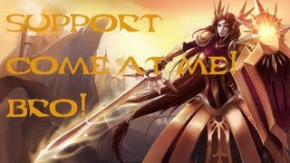 League of Legends - Ranked Match - Season 3 - Support - Leona Gameplay with Commentary