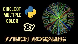 Famous Making a Circle of multiple color By Python Programming.Python Turtle Wealth