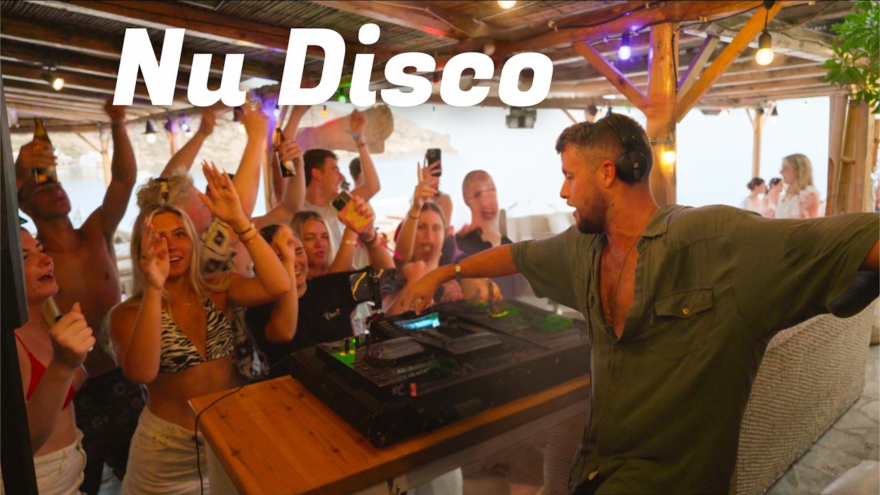 Groovy Nu-Disco House Mix at a Beach Bar