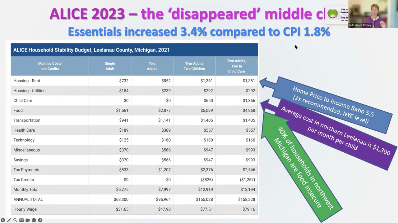 Asset Limited Income Constrained Employed in Leelanau