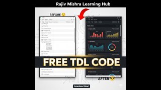 Tally Prime Secret Hack: FREE TDL Code for Customization | Learn TDL  |  TDL with Rajiv Mishra