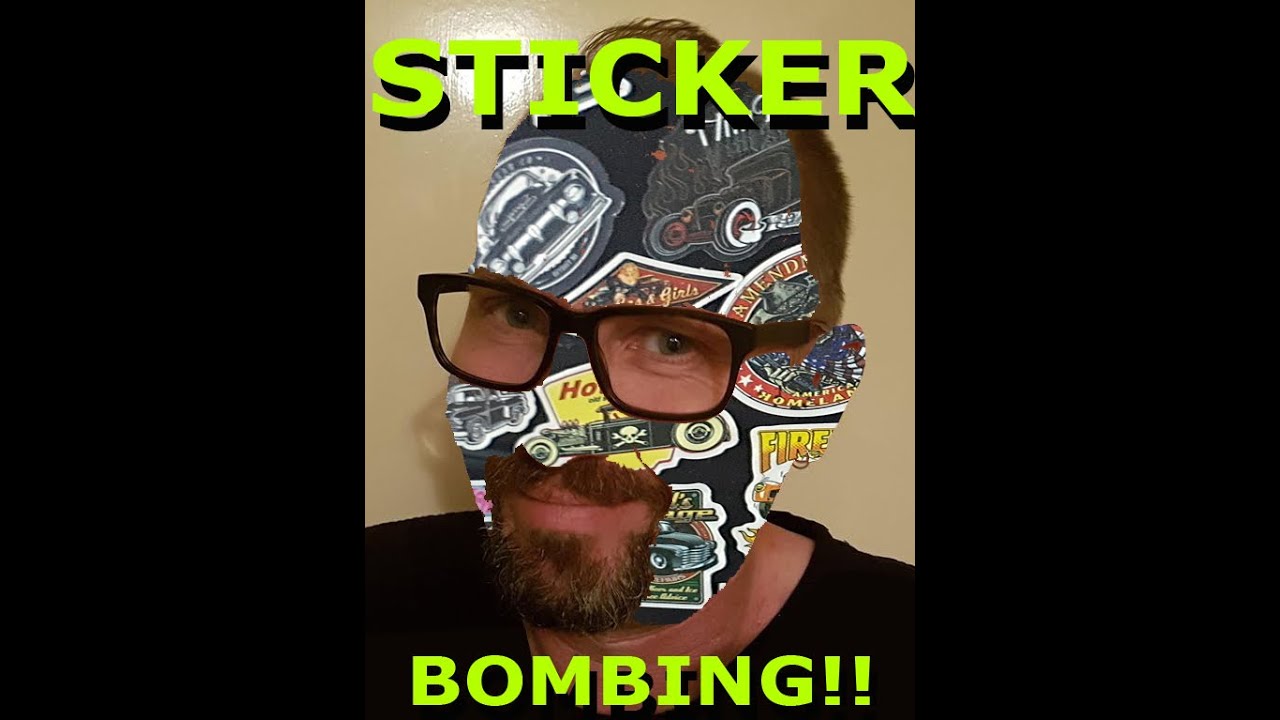 Sticker bomb my table