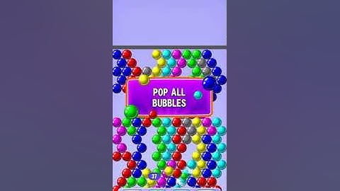 Bubble shooter level 114 to 116 completed in 03:43 minutes.
