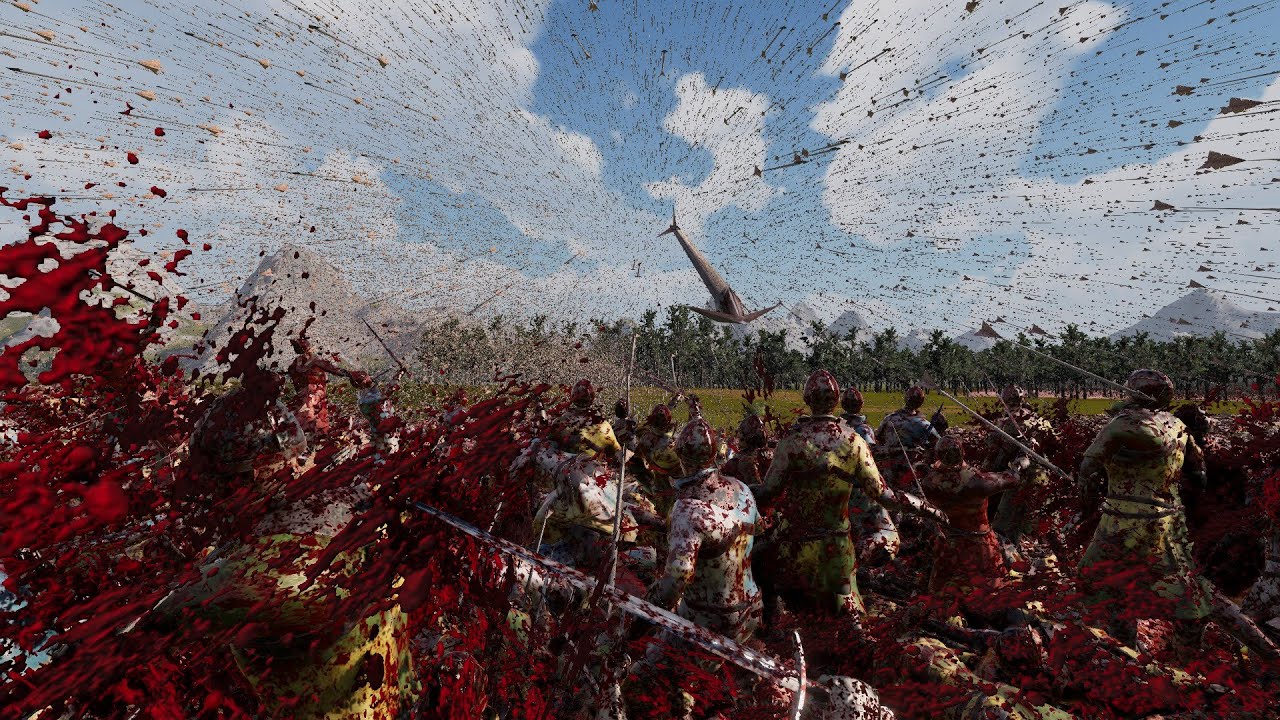 100 FULL AUTO ARCHERS vs 1 MILLION FOOTMEN - UEBS 2