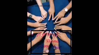 A group of friends always best❤️💋||WhatsApp status for girl friendship||best friends ||world💋💕😘🌍💙❣️ screenshot 5