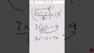 Ecuacion Radicales ejemplo 05 #aulaexpress #matematicas #algebraicamente #exponenciales #maths