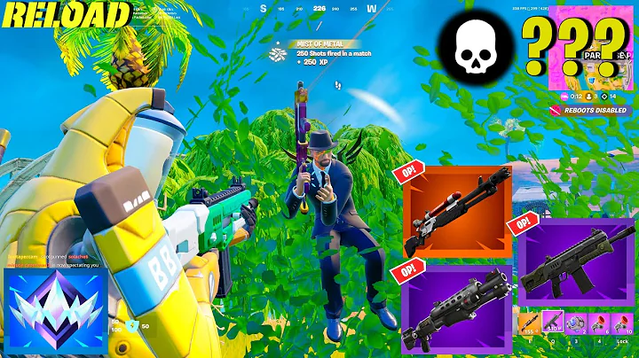 High Elimination Unreal Ranked Solo Reload Zero Build Gameplay | Fortnite Chapter 6