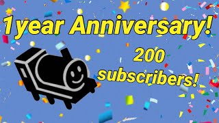 1 Year On Youtube, Thank You