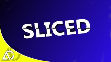 Gimp tutorials : sliced text effects