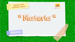 7º BÁSICO/CIENCIAS NATURALES - Materia