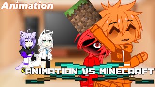 【Gacha Club】Animation vs Minecraft Part1 『日本語、English』