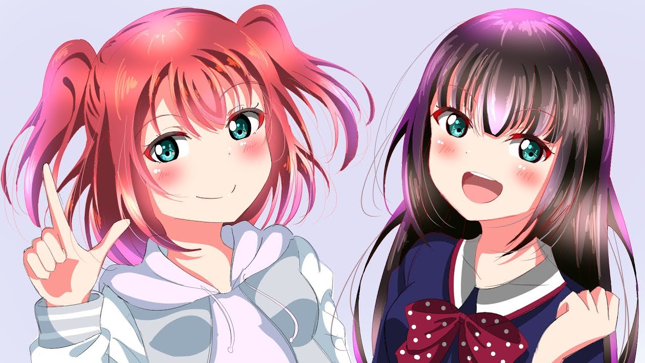 ラブライブ サンシャイン イラスト 黒澤ルビィ ダイヤ Youtube