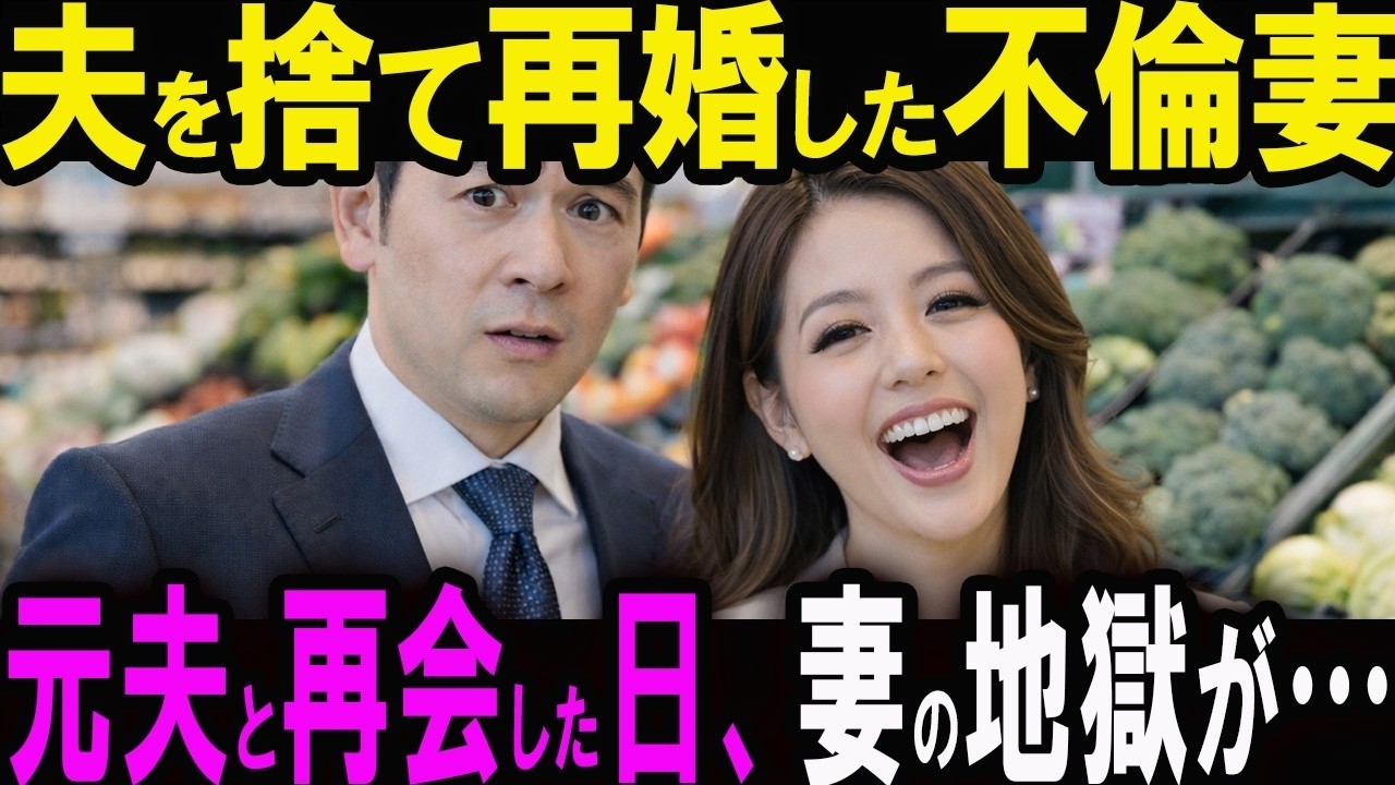 【修羅場】夫を捨ててIT社長と再婚した妻。「みじめな男w」と馬鹿にした直後、社長夫「どこかでお会いしましたよね!?」と言い出して…【スカッと ...
