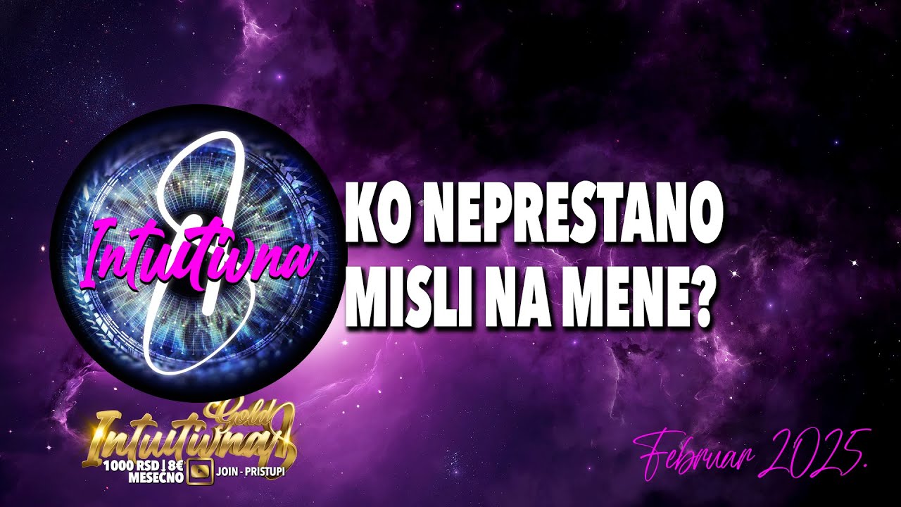 🌟KO NEPRESTANO MISLI NA MENE?🌟Tarot citanje 🔮 Grupno otvaranje @Intuitivna8