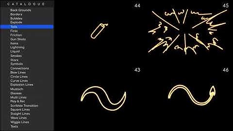 Glowing Scribble - Neon Fx Pack - After Effects Premium Template