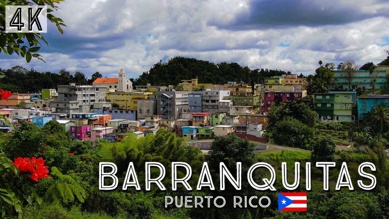 Barranquitas, Puerto Rico 4K Drone Footage YouTube