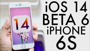 iOS 14 BETA 6 On iPhone 6S! (Review)
