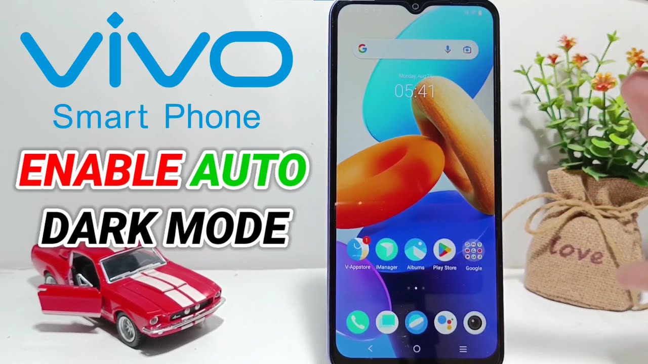 How To Enable Auto Dark Mode In Vivo Phone | How To Schedule Dark Mode Vivo