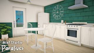Mint starter home | Paralives SPEED BUILD 🏡