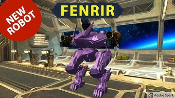 War Robots Test Server - New Robot - Fenrir - Gameplay