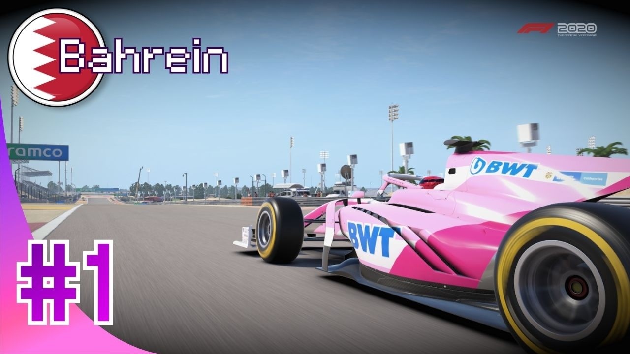 Uma estreia difícil no Bahrein - F1 2020 / Modo Carreira / EP01