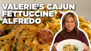Valerie Bertinelli's Cajun Fettuccine Alfredo with Andouille | Food Network
