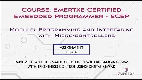 PIC Micro-controller programming|Assignment 005|Implement pattern generator on LED-digital keypad