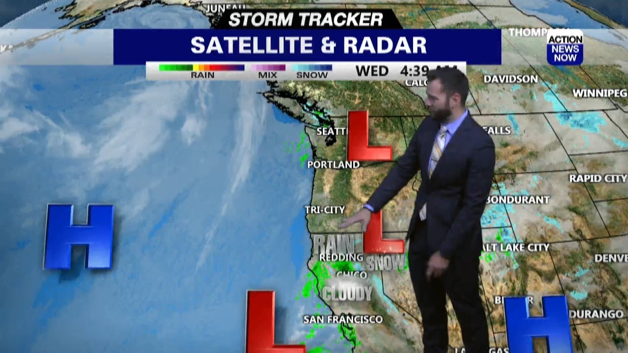 Storm Tracker Forecast: Cloudy with showers lingering Wednesday - YouTube