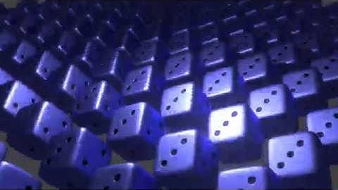 Dice Cube 3D Blender Animation Video