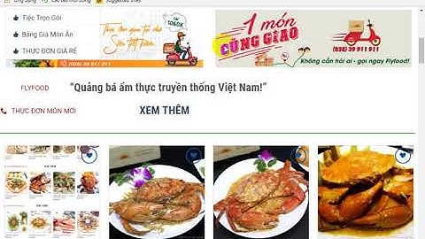 Source code website giới thiệu món ăn ẩm thực đầy đủ tính năng Tối ưu SEO