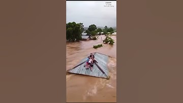 Mưa lũ khủng khiếp quá #shorts #trend #fyp